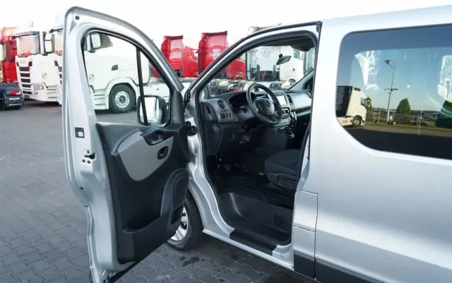 RENAULT TRAFIC 125 DCI  / BUS / 9 MIEJSC / 2017 ROK / POLSKI SALON / SERWISOWANY 