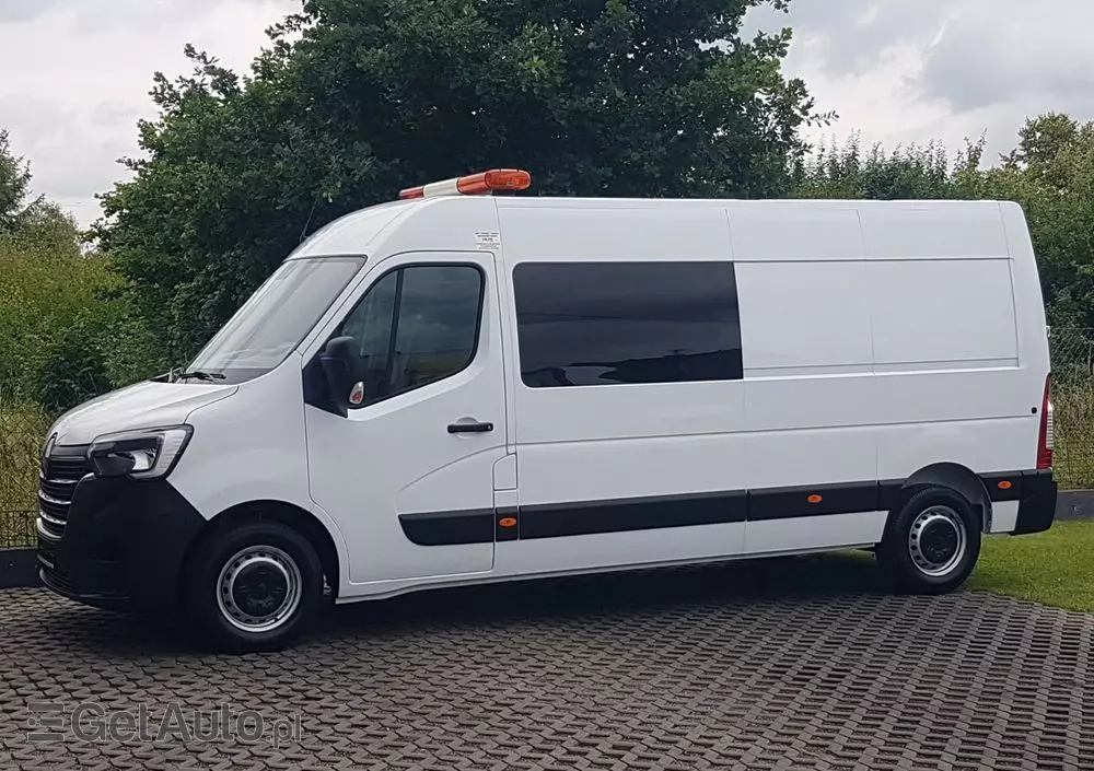 RENAULT MASTER 7 OSÓB L3H2 BRYGADÓWKA DŁUGI WYSOKI KLIMA 2,3 DCI 150 KM MANUAL KRAJOWY 