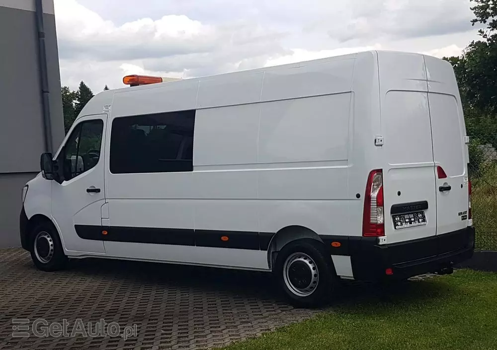 RENAULT MASTER 7 OSÓB L3H2 BRYGADÓWKA DŁUGI WYSOKI KLIMA 2,3 DCI 150 KM MANUAL KRAJOWY 