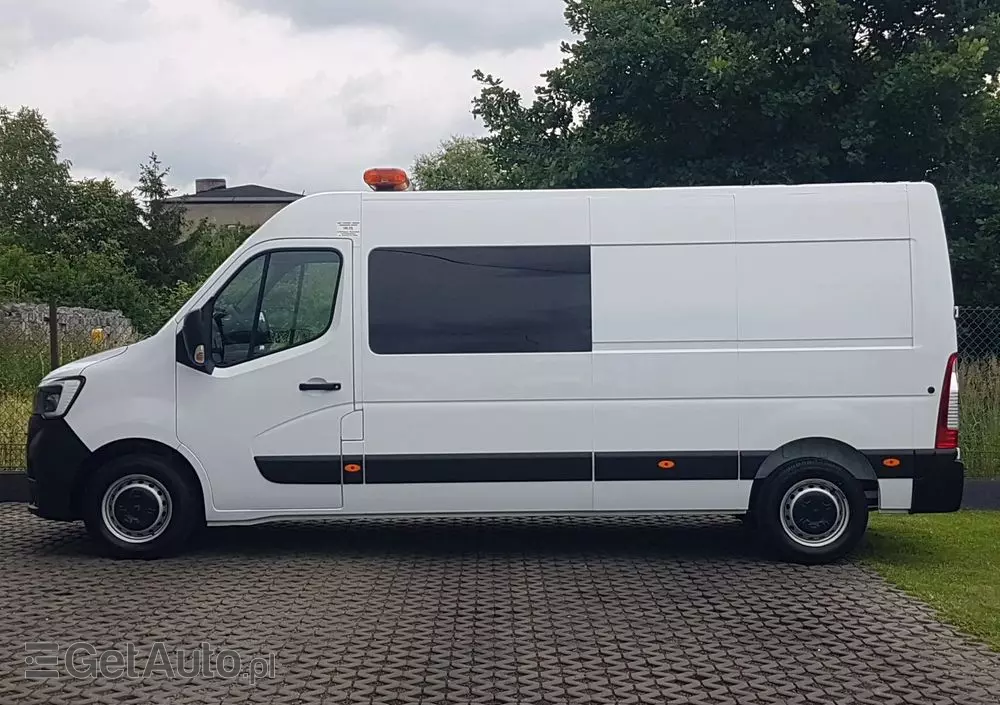 RENAULT MASTER 7 OSÓB L3H2 BRYGADÓWKA DŁUGI WYSOKI KLIMA 2,3 DCI 150 KM MANUAL KRAJOWY 