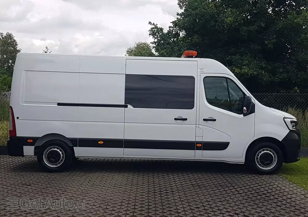 RENAULT MASTER 7 OSÓB L3H2 BRYGADÓWKA DŁUGI WYSOKI KLIMA 2,3 DCI 150 KM MANUAL KRAJOWY 