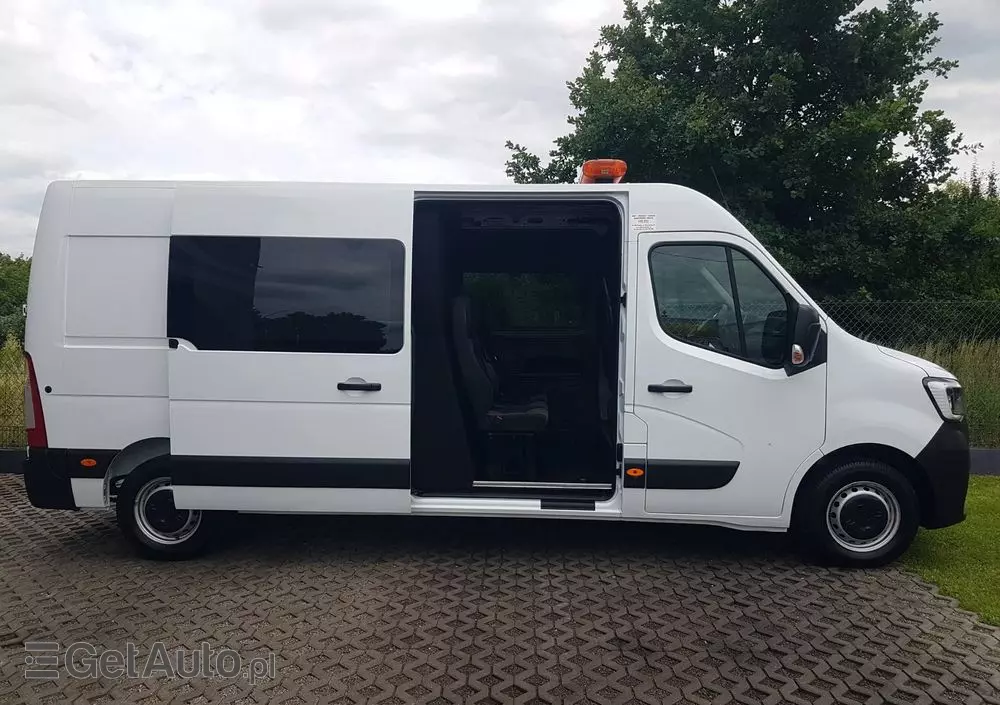 RENAULT MASTER 7 OSÓB L3H2 BRYGADÓWKA DŁUGI WYSOKI KLIMA 2,3 DCI 150 KM MANUAL KRAJOWY 