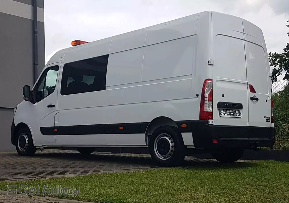 RENAULT MASTER 7 OSÓB L3H2 BRYGADÓWKA DŁUGI WYSOKI KLIMA 2,3 DCI 150 KM MANUAL KRAJOWY 