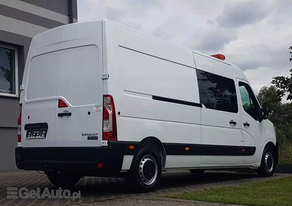 RENAULT MASTER 7 OSÓB L3H2 BRYGADÓWKA DŁUGI WYSOKI KLIMA 2,3 DCI 150 KM MANUAL KRAJOWY 