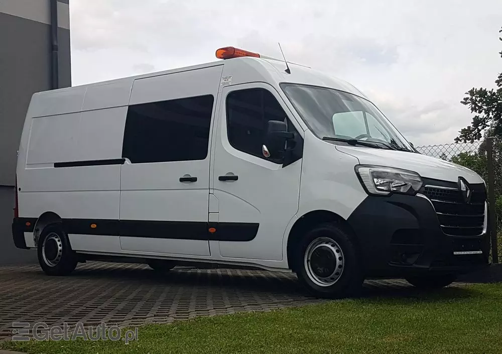 RENAULT MASTER 7 OSÓB L3H2 BRYGADÓWKA DŁUGI WYSOKI KLIMA 2,3 DCI 150 KM MANUAL KRAJOWY 