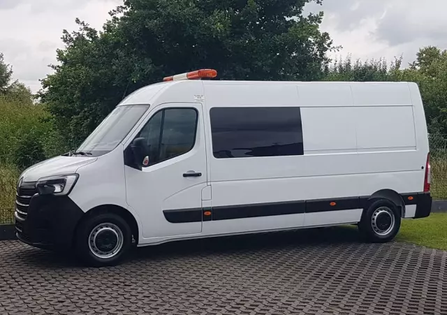 RENAULT MASTER 7 OSÓB L3H2 BRYGADÓWKA DŁUGI WYSOKI KLIMA 2,3 DCI 150 KM MANUAL KRAJOWY 