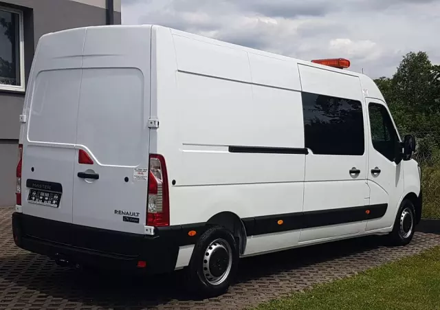 RENAULT MASTER 7 OSÓB L3H2 BRYGADÓWKA DŁUGI WYSOKI KLIMA 2,3 DCI 150 KM MANUAL KRAJOWY 