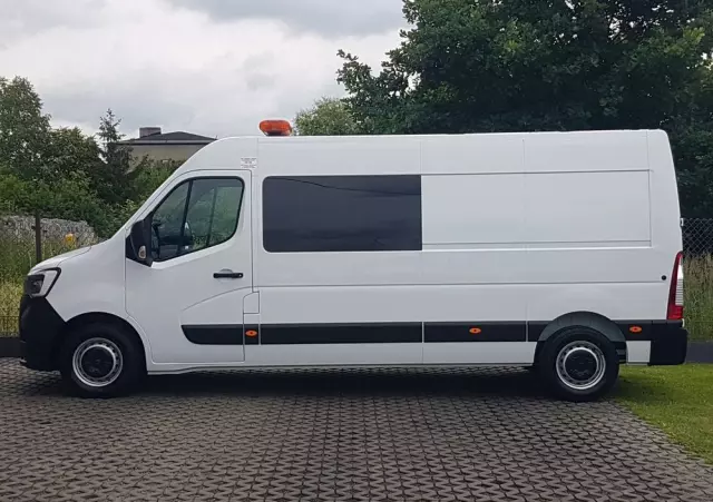 RENAULT MASTER 7 OSÓB L3H2 BRYGADÓWKA DŁUGI WYSOKI KLIMA 2,3 DCI 150 KM MANUAL KRAJOWY 