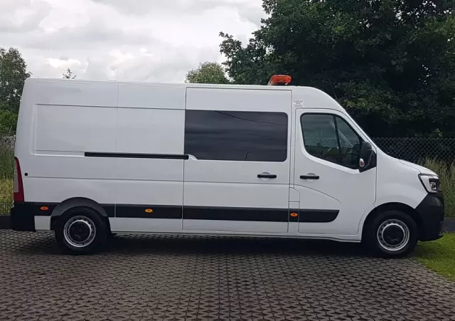 RENAULT MASTER 7 OSÓB L3H2 BRYGADÓWKA DŁUGI WYSOKI KLIMA 2,3 DCI 150 KM MANUAL KRAJOWY 