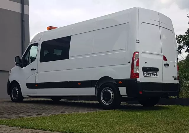 RENAULT MASTER 7 OSÓB L3H2 BRYGADÓWKA DŁUGI WYSOKI KLIMA 2,3 DCI 150 KM MANUAL KRAJOWY 