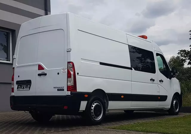 RENAULT MASTER 7 OSÓB L3H2 BRYGADÓWKA DŁUGI WYSOKI KLIMA 2,3 DCI 150 KM MANUAL KRAJOWY 