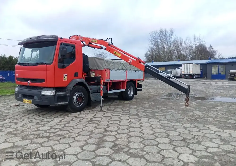 RENAULT Premium  / HDS / SKRZYNIA/ STAN BARDZO DOBRY / UDOKUMENTOWANY PRZEBIEG RENAULT TRUCKS FRANCJA 