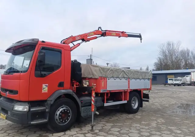 RENAULT Premium  / HDS / SKRZYNIA/ STAN BARDZO DOBRY / UDOKUMENTOWANY PRZEBIEG RENAULT TRUCKS FRANCJA 