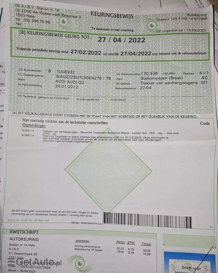 AUDI Q3 2.0 TDI Quattro Prime Line S tronic