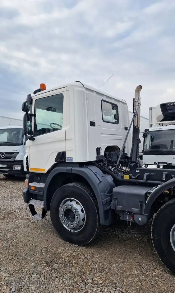 SCANIA P420 8x4 Hydroburta , Meller kiper , Manual 