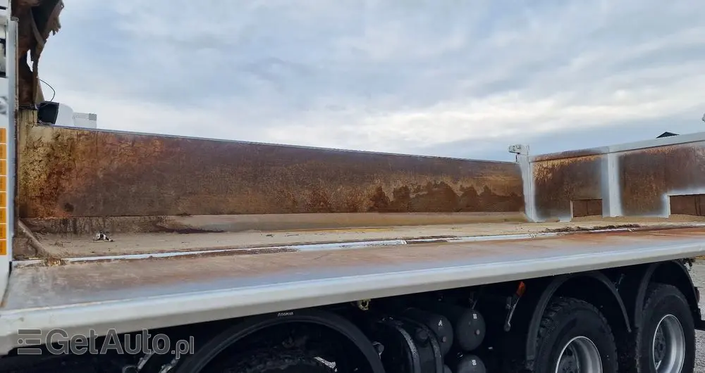 SCANIA P420 8x4 Hydroburta , Meller kiper , Manual 