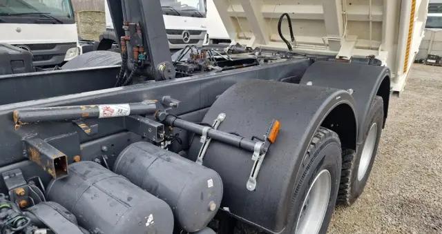 SCANIA P420 8x4 Hydroburta , Meller kiper , Manual 