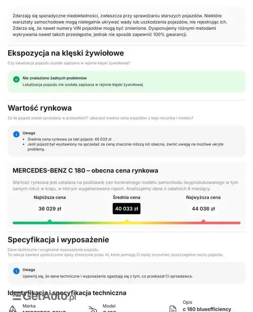 MERCEDES-BENZ Klasa C 