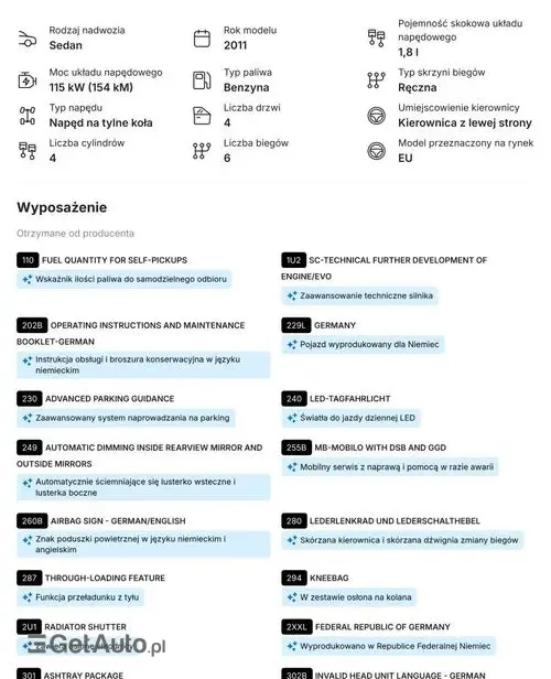 MERCEDES-BENZ Klasa C 