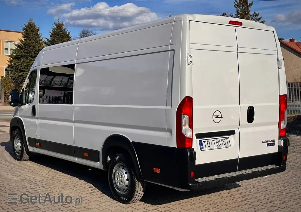 OPEL MOVANO L4H2 / 7 OSÓB / SALON POLSKA / BEZWYPADKOWY / 2.2 165KM 