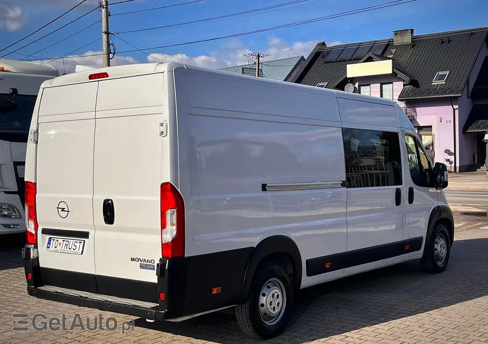 OPEL MOVANO L4H2 / 7 OSÓB / SALON POLSKA / BEZWYPADKOWY / 2.2 165KM 