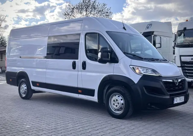 OPEL MOVANO L4H2 / 7 OSÓB / SALON POLSKA / BEZWYPADKOWY / 2.2 165KM 