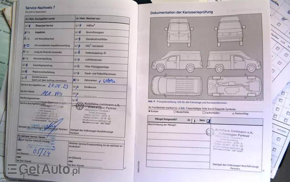 VOLKSWAGEN TRANSPORTER T6 DOKA 