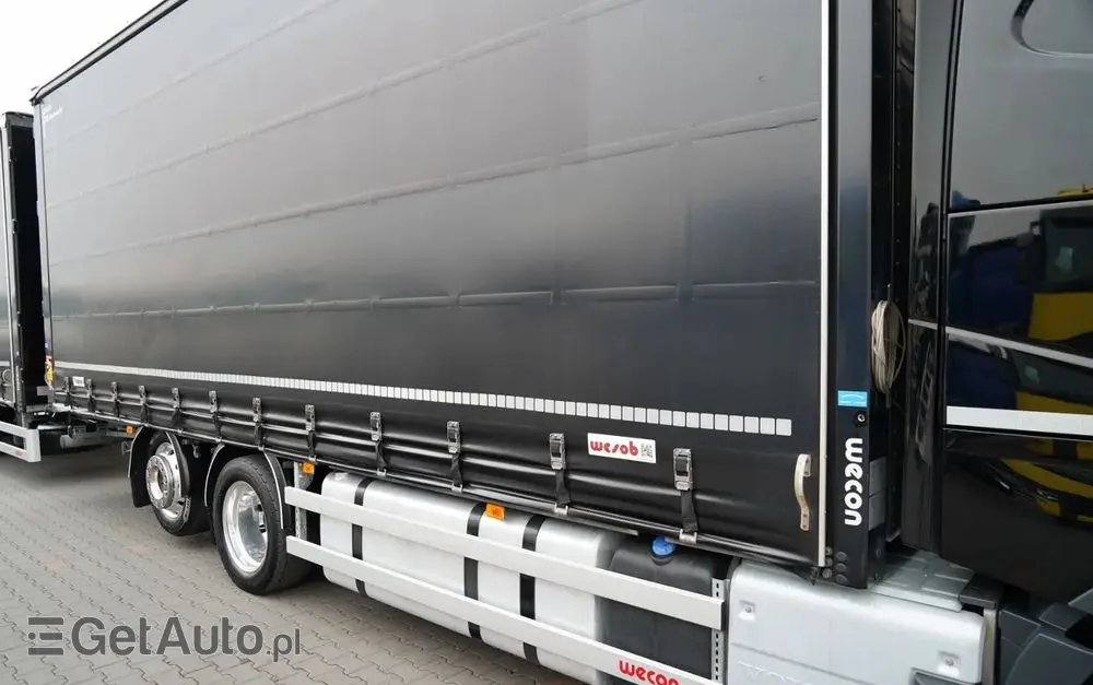 VOLVO FH 500 / XXL / ZESTAW TANDEM PRZEJAZDOWY 120 M3 / 2024 / I-PARK COOL / ZAWIESIE DOKI DO WÓZKA / OŚ PODNOSZONA / ALUFELGI / PRZYCZEPA WECON / PO KONTRAKCIE SERWISOWYM 