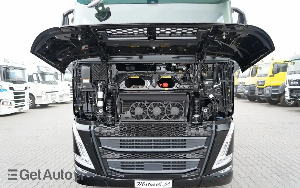 VOLVO FH 500 / XXL / ZESTAW TANDEM PRZEJAZDOWY 120 M3 / 2024 / I-PARK COOL / ZAWIESIE DOKI DO WÓZKA / OŚ PODNOSZONA / ALUFELGI / PRZYCZEPA WECON / PO KONTRAKCIE SERWISOWYM 