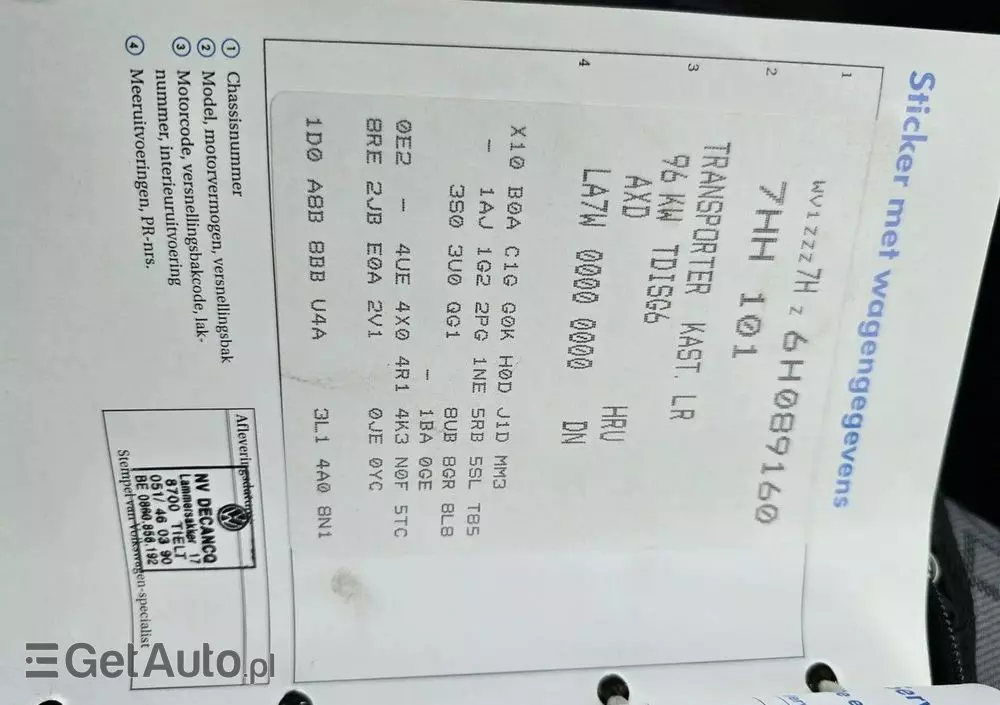 VOLKSWAGEN Transporter 