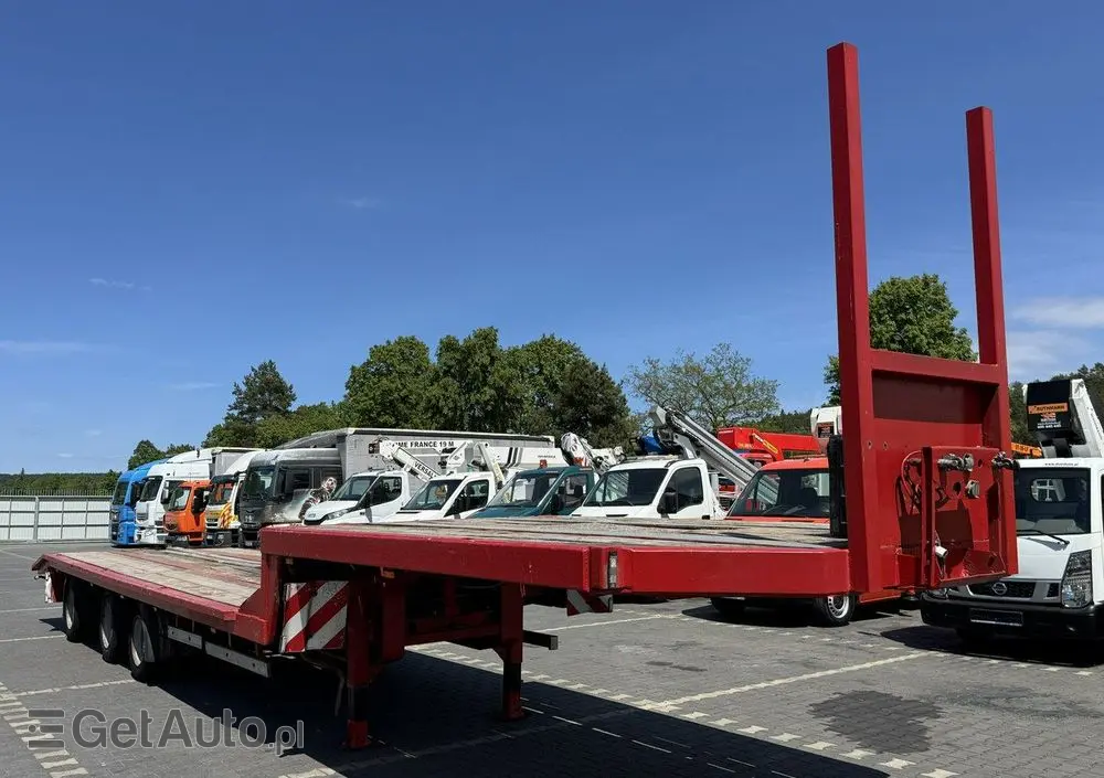 BLUMHARDT Niskopodwozie SAL 40.24 3-Osie BPW Tylna Skrętna 