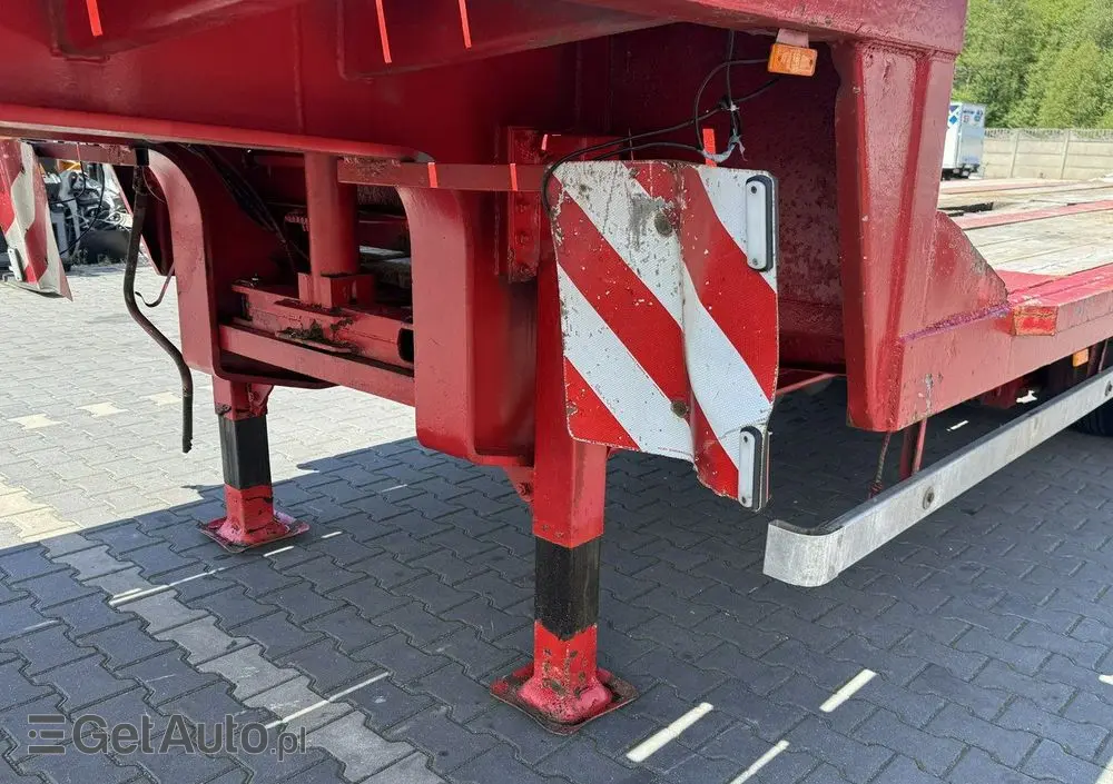 BLUMHARDT Niskopodwozie SAL 40.24 3-Osie BPW Tylna Skrętna 