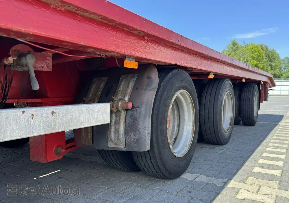 BLUMHARDT Niskopodwozie SAL 40.24 3-Osie BPW Tylna Skrętna 