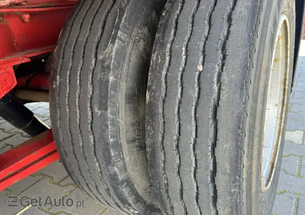 BLUMHARDT Niskopodwozie SAL 40.24 3-Osie BPW Tylna Skrętna 