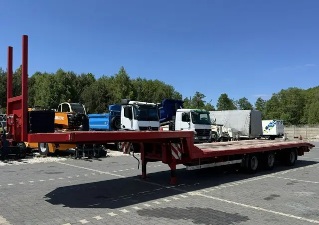 BLUMHARDT Niskopodwozie SAL 40.24 3-Osie BPW Tylna Skrętna 