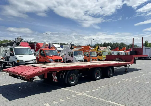 BLUMHARDT Niskopodwozie SAL 40.24 3-Osie BPW Tylna Skrętna 