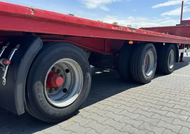 BLUMHARDT Niskopodwozie SAL 40.24 3-Osie BPW Tylna Skrętna 