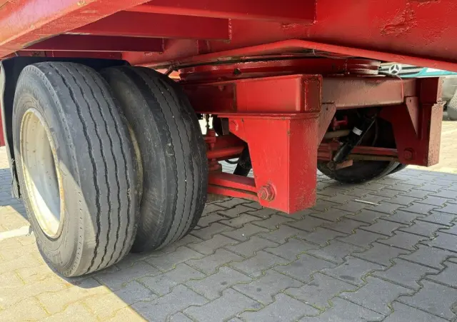 BLUMHARDT Niskopodwozie SAL 40.24 3-Osie BPW Tylna Skrętna 