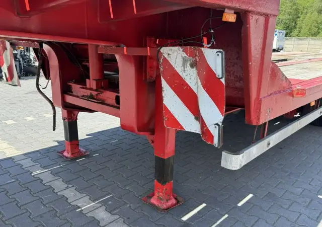 BLUMHARDT Niskopodwozie SAL 40.24 3-Osie BPW Tylna Skrętna 