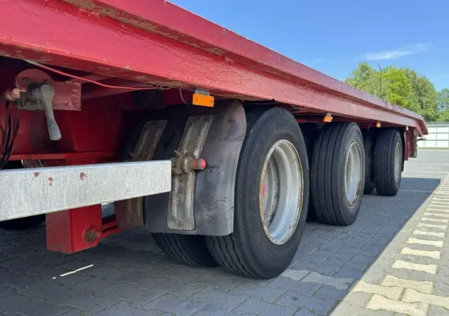 BLUMHARDT Niskopodwozie SAL 40.24 3-Osie BPW Tylna Skrętna 