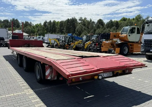 BLUMHARDT Niskopodwozie SAL 40.24 3-Osie BPW Tylna Skrętna 