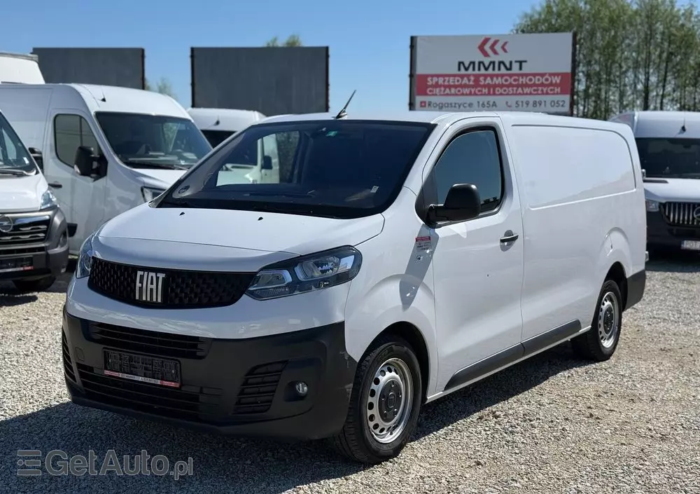 FIAT SCUDO Long 2.0 145KM/Automat/Klima/Navi/Kamera/Skórzana kierownica/bogata wersja/Niemcy 