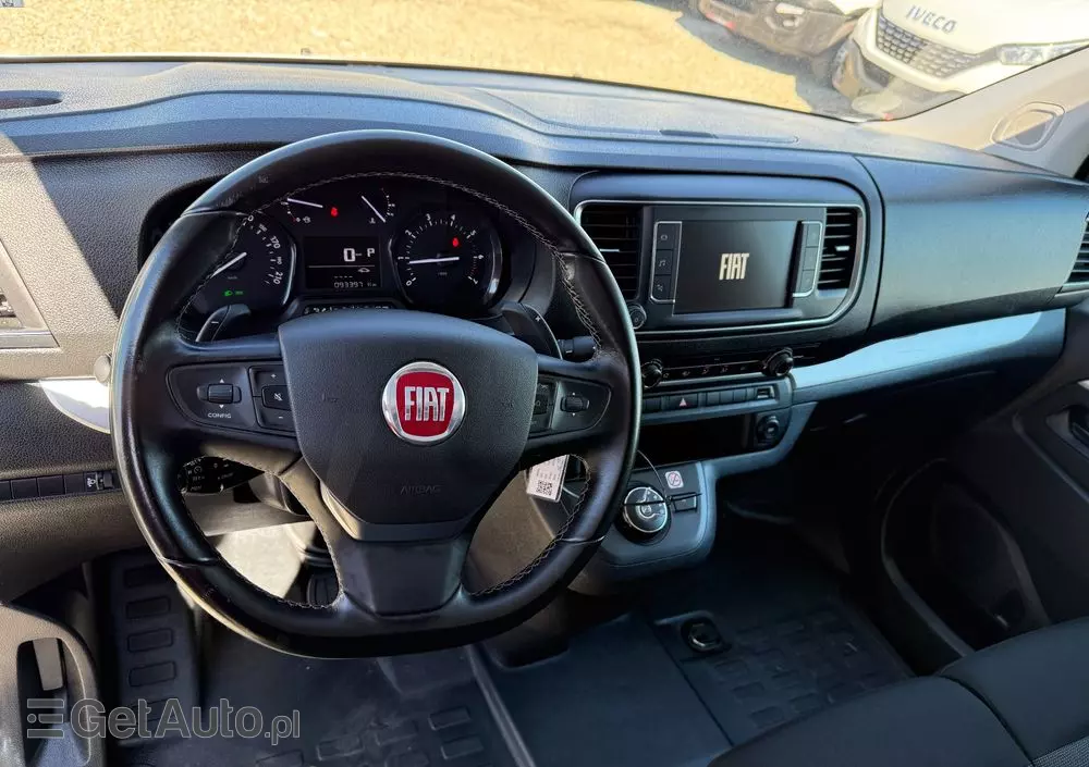 FIAT SCUDO Long 2.0 145KM/Automat/Klima/Navi/Kamera/Skórzana kierownica/bogata wersja/Niemcy 