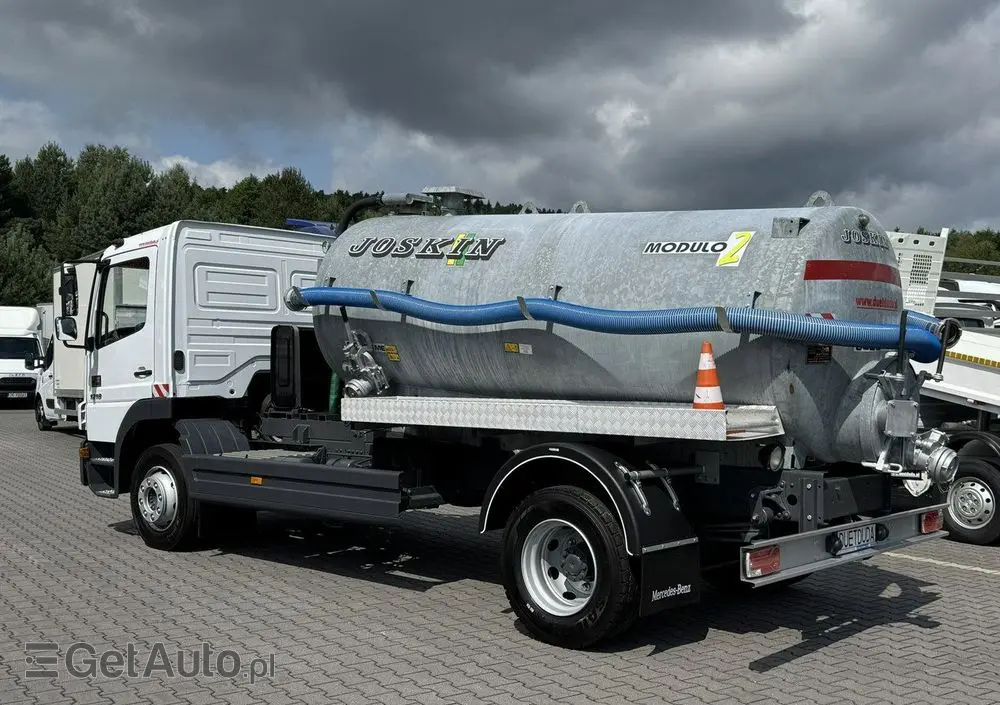 MERCEDES-BENZ Atego 1218 Asenizacyjny Szambiarka Beczka Szambowóz Poj.6m 2019r 