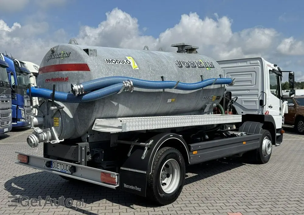 MERCEDES-BENZ Atego 1218 Asenizacyjny Szambiarka Beczka Szambowóz Poj.6m 2019r 