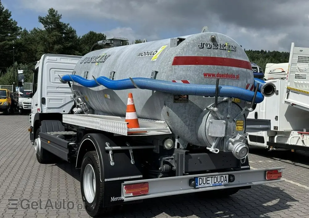 MERCEDES-BENZ Atego 1218 Asenizacyjny Szambiarka Beczka Szambowóz Poj.6m 2019r 