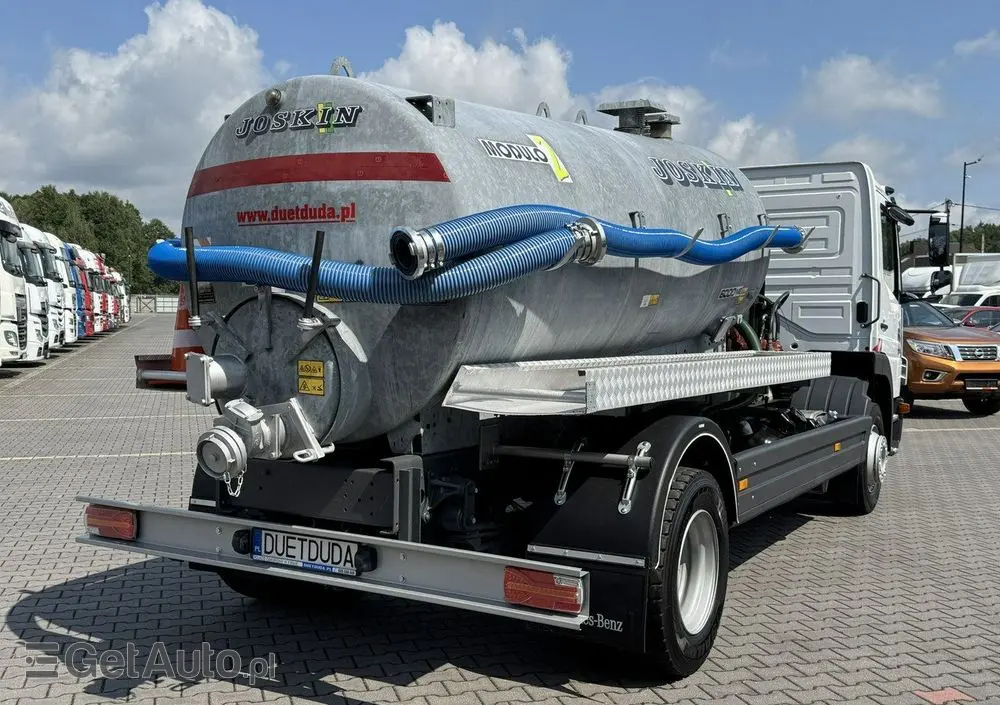 MERCEDES-BENZ Atego 1218 Asenizacyjny Szambiarka Beczka Szambowóz Poj.6m 2019r 