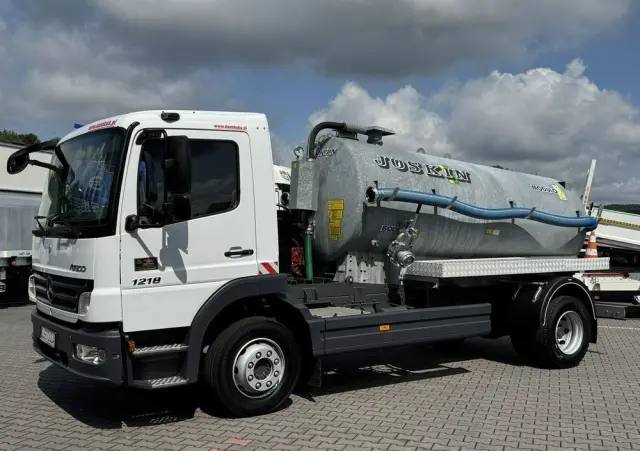 MERCEDES-BENZ Atego 1218 Asenizacyjny Szambiarka Beczka Szambowóz Poj.6m 2019r 