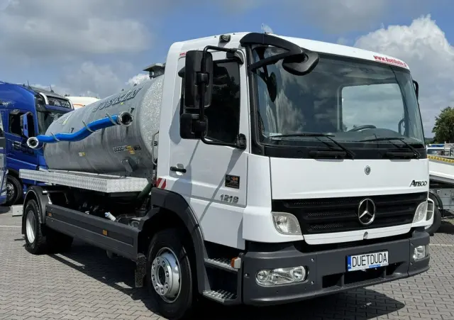 MERCEDES-BENZ Atego 1218 Asenizacyjny Szambiarka Beczka Szambowóz Poj.6m 2019r 