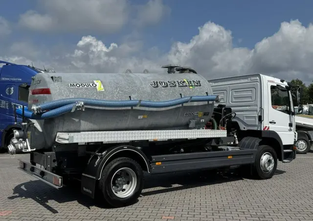 MERCEDES-BENZ Atego 1218 Asenizacyjny Szambiarka Beczka Szambowóz Poj.6m 2019r 